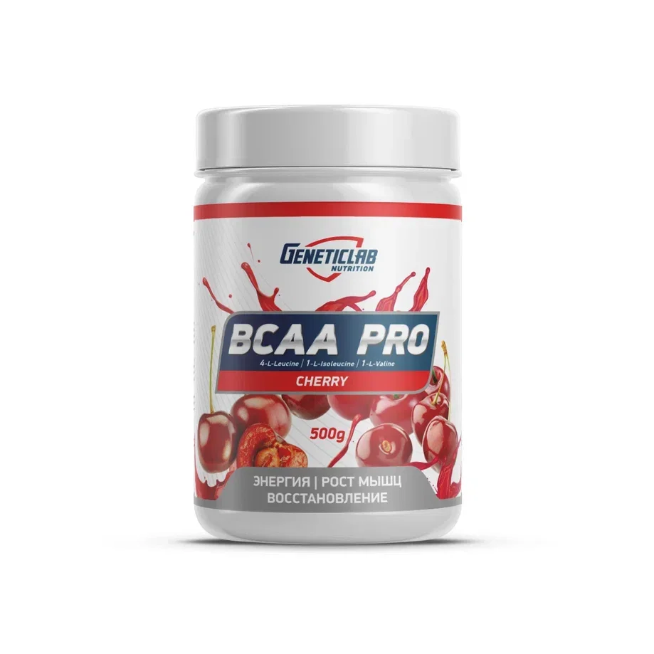 Аминокислотный комплекс BCAA 4:1:1 PRO GeneticLab Nutrition, 500 г