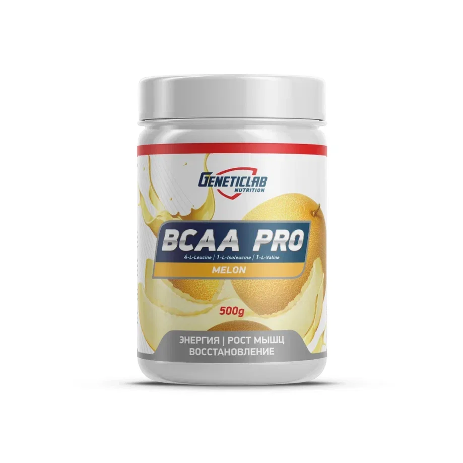 Аминокислотный комплекс BCAA 4:1:1 PRO GeneticLab Nutrition, 500 г