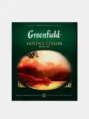Чай в пакетиках черный Greenfield Golden Ceylon, 100 пакетиков х 2 г