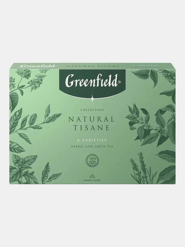 Набор чайный Greenfield Natural Tisane, 6 видов, 30 пакетиков