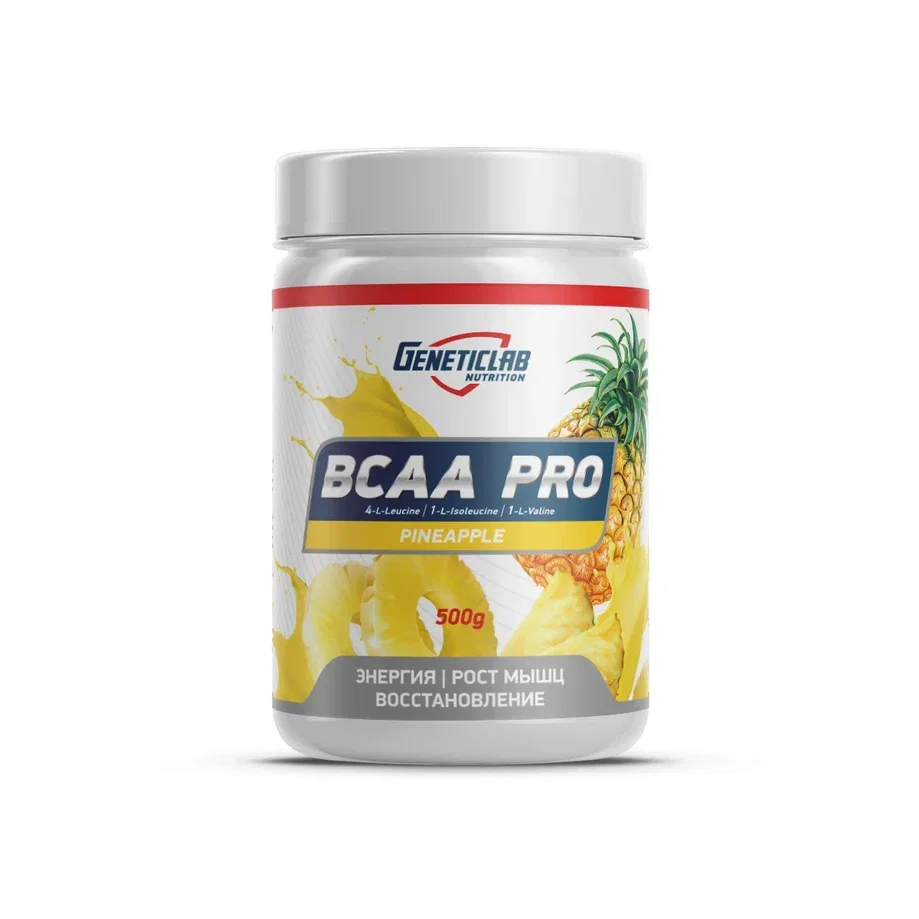Аминокислотный комплекс BCAA 4:1:1 PRO GeneticLab Nutrition, 500 г