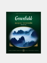 Чай чёрный Greenfield Magic Yunnan, 100 пакетиков х 2 г