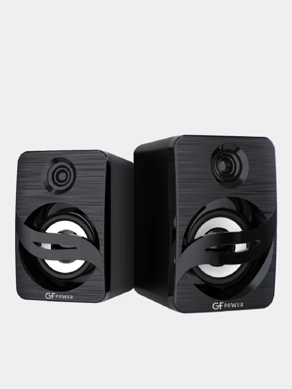 Акустические компьютерные колонки, колонки для компьютера, GFPoWeR TS, 6Вт, питание от USB