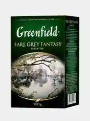 Чай черный листовой Greenfield Earl Grey Fantasy, с добавками, 100 г