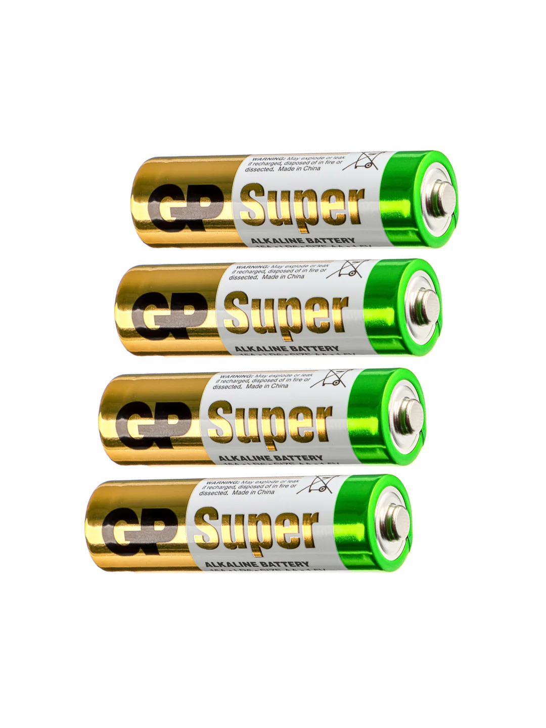 GP Super BY Original Батарейки 4 штerb, тип АА, 15AGM-2CR, BL