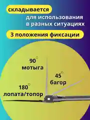 Черный лопата многофункциональная, туристическая, автомобильная, тактическая с пилой