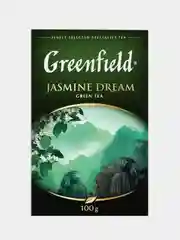 Чай Greenfield Жасмин Дрим, листовой, зеленый, 100 г