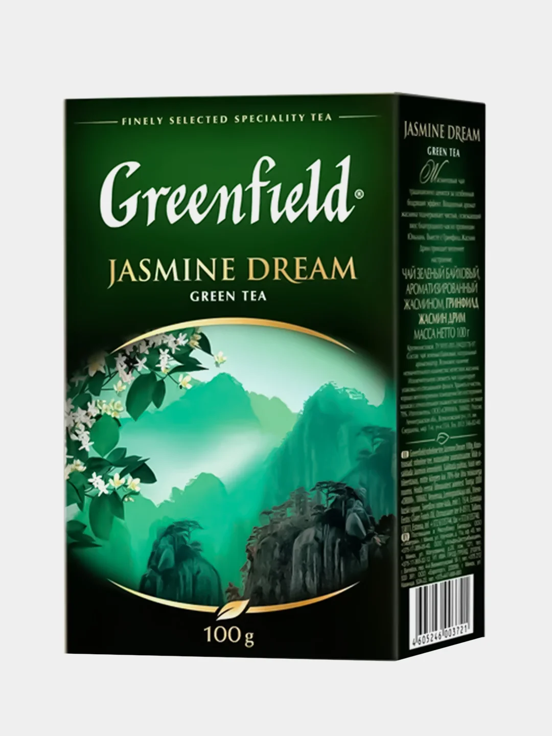 Чай Greenfield Жасмин Дрим, листовой, зеленый, 100 г