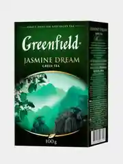 Чай Greenfield Жасмин Дрим, листовой, зеленый, 100 г