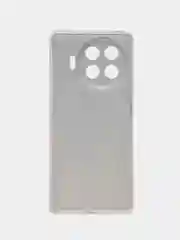 Оранжевый чехол на Tecno Spark 20 Pro Plus / Текно Спарк 20 Про Плюс прозрачный, с рисунком