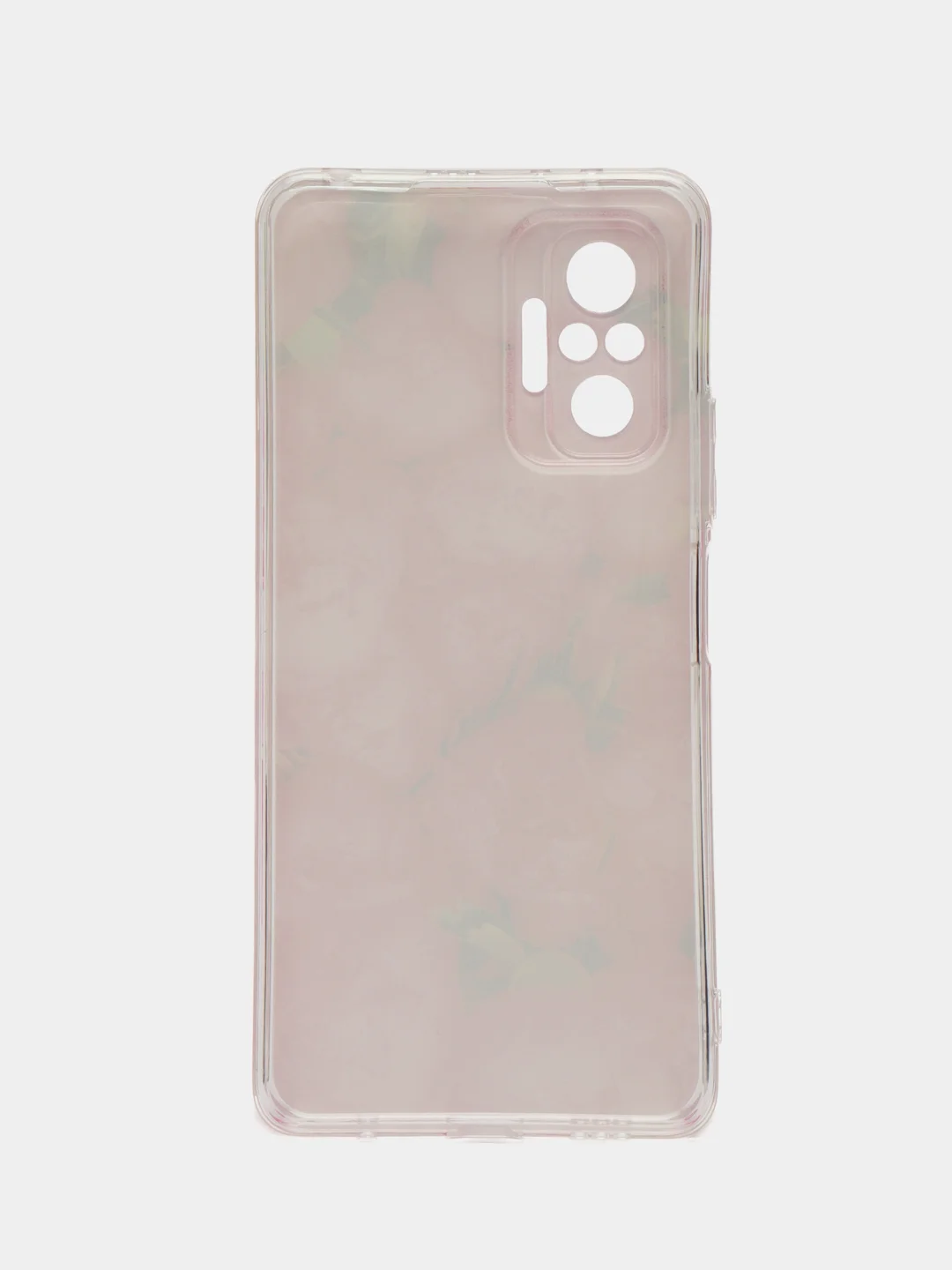 Фуксия силиконовый чехол на Xiaomi Redmi Note 10 Pro (Сяоми Редми Нот 10 Про)