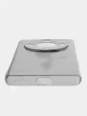 Серый меланж силиконовый чехол на Honor X9B / Хонор X9B прозрачный, с рисунком, защита камеры