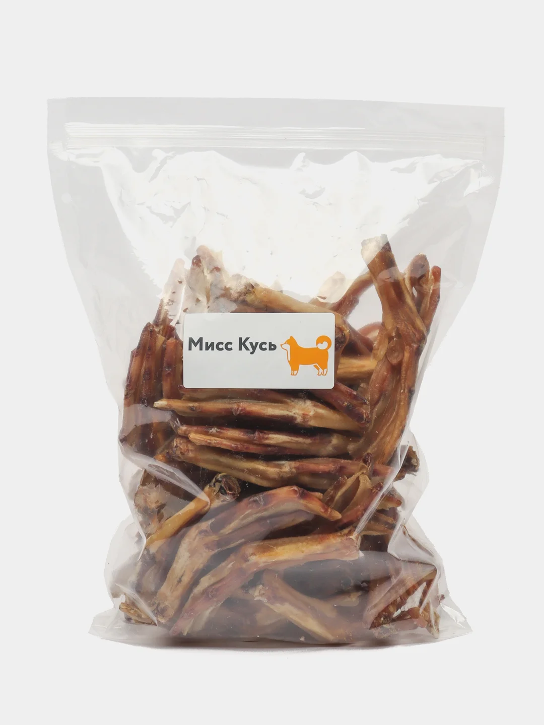 Лакомство для собак, Мисс Кусь , Лапки утиные, 43 шт