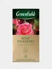 Чай черный Greenfield Rose Pineberry, с добавками, 25 пакетиков х 1,5 г