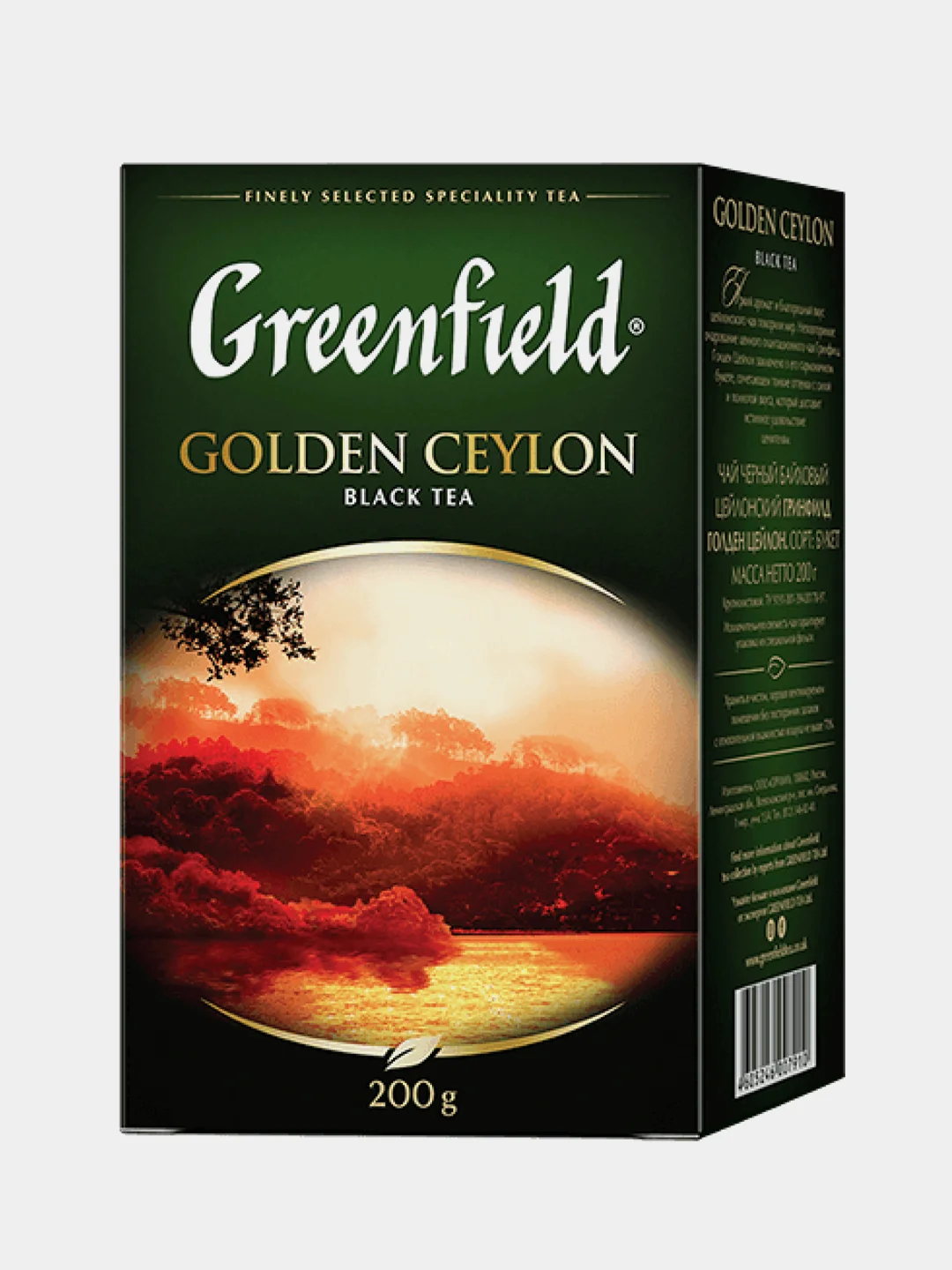 Чай листовой черный Greenfield Golden Ceylon, 100 г