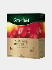 Чай в пакетиках Greenfield Summer Bouquet, 100 пакетиков х 2 г