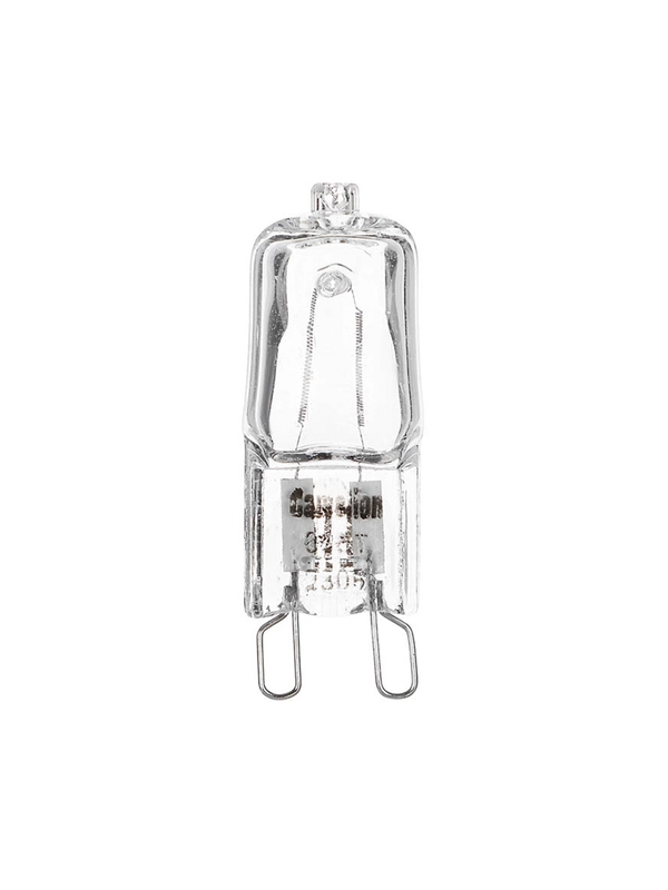 Лампа галогеновая Camelion G9 60W CL, прозрачная, 220V, 2000 часов
