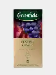 Чай Greenfield Festive Grape, в пакетиках, травяной, 25 пакетиков по 2 г