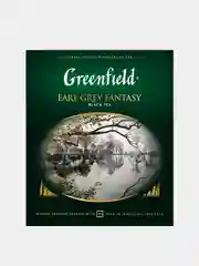 Чай Greenfield Эрл Грей Фэнтази, в пакетиках, черный, 100 штук по 2 г