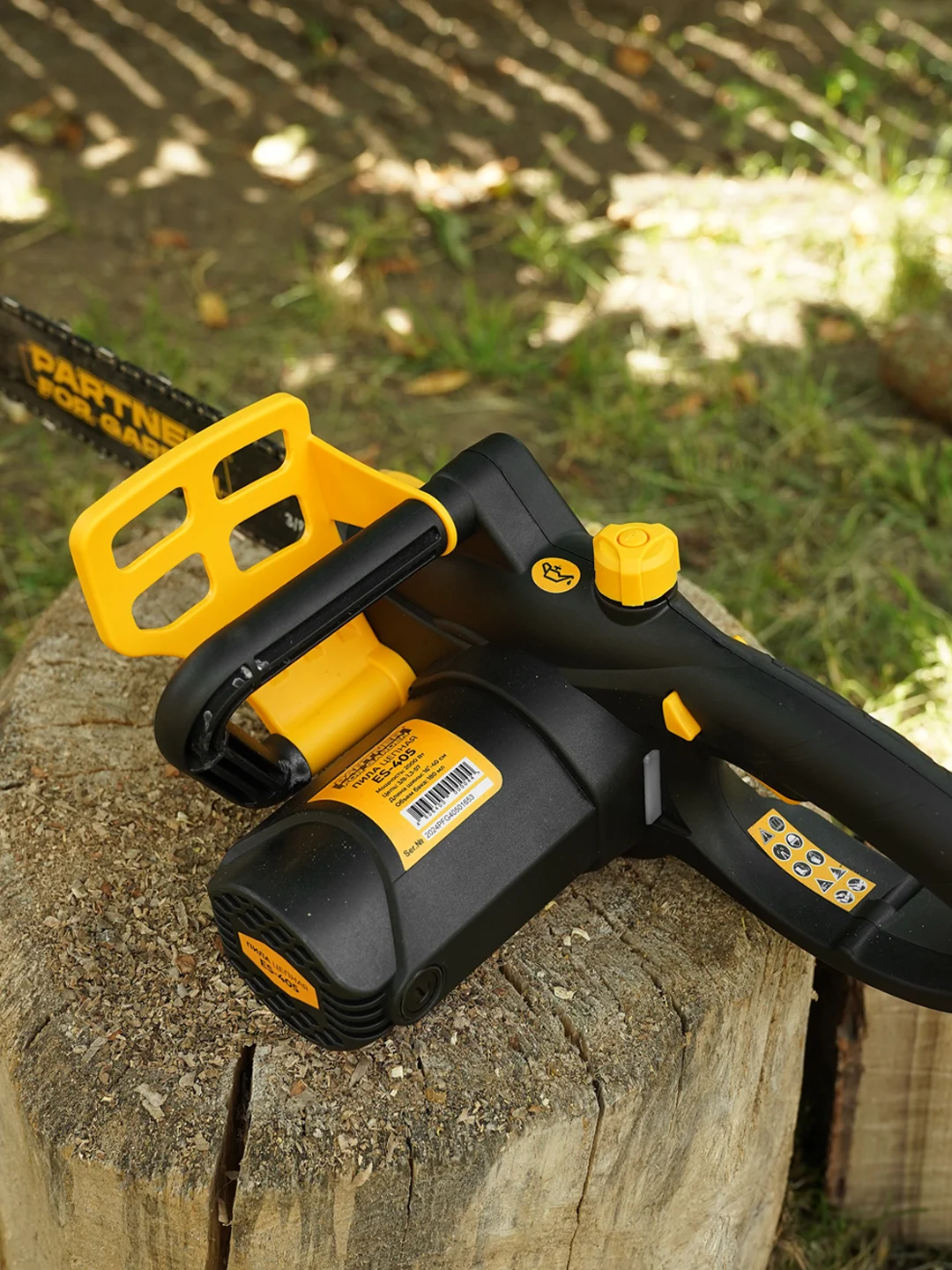 Пила цепная электрическая Partner for Garden ES-405 2000 Вт,16"/40 см шина,цепь 3/8-1,3-57