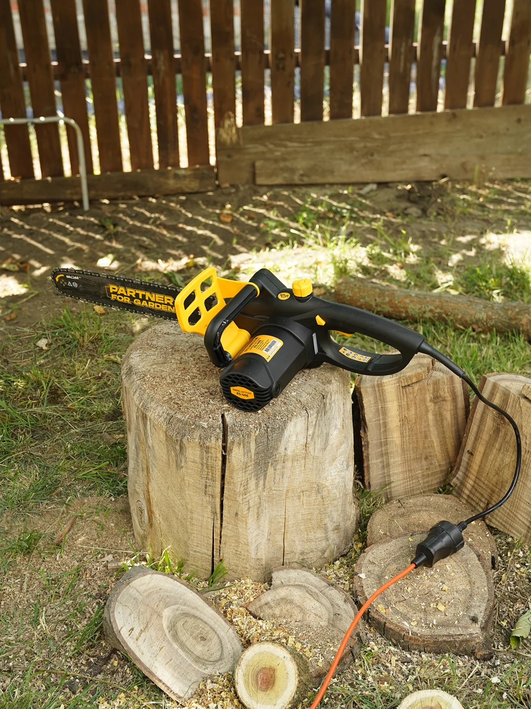 Пила цепная электрическая Partner for Garden ES-405 2000 Вт,16"/40 см шина,цепь 3/8-1,3-57