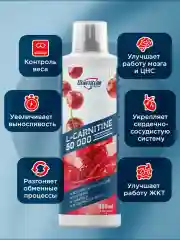 Жиросжигатель L-CARNITINE concentrate GeneticLab Nutrition, 500 мл
