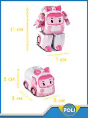Robocar Poli Робот трансформер Робокар Поли 10 см Эмбер, MRT-0651