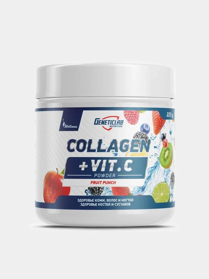 Коллаген COLLAGEN PLUS GeneticLab Nutrition, 225 г