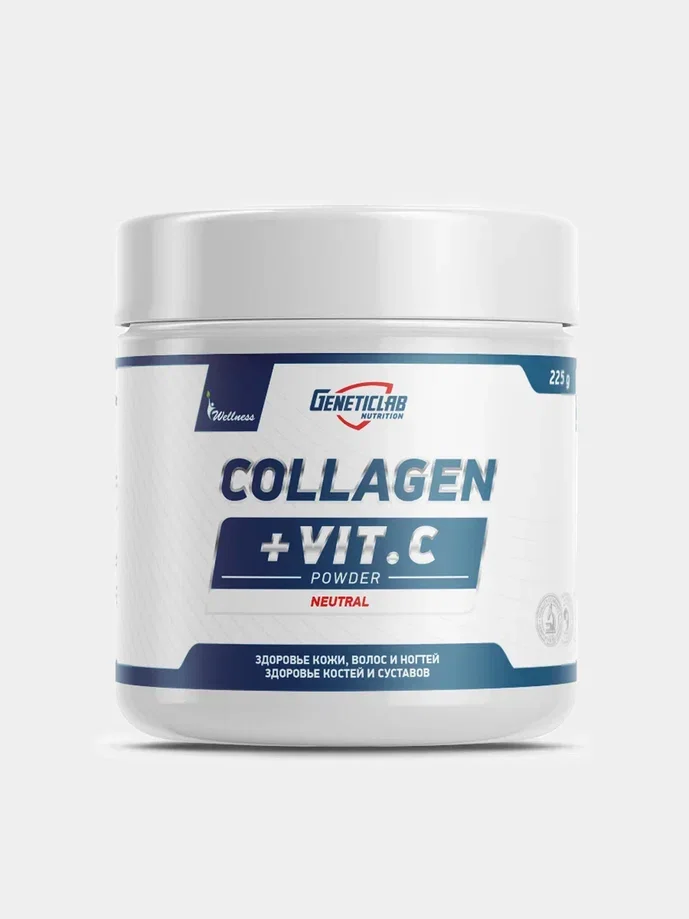 Коллаген COLLAGEN PLUS GeneticLab Nutrition, 225 г