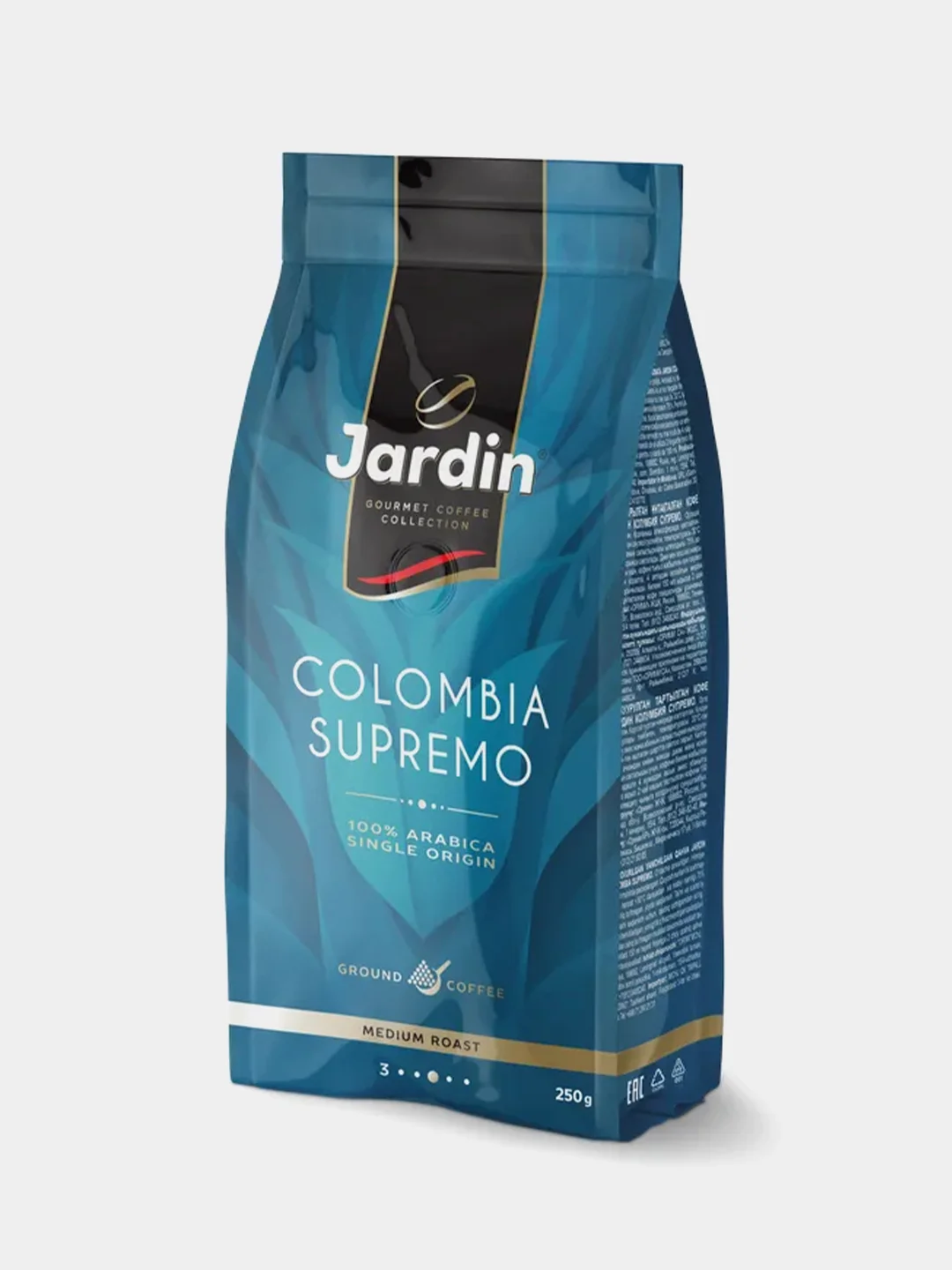 Кофе молотый Jardin Colombia Supremo, 250 г