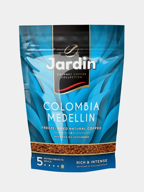 Кофе растворимый Jardin Colombia Medellin, сублимированный, 75 г