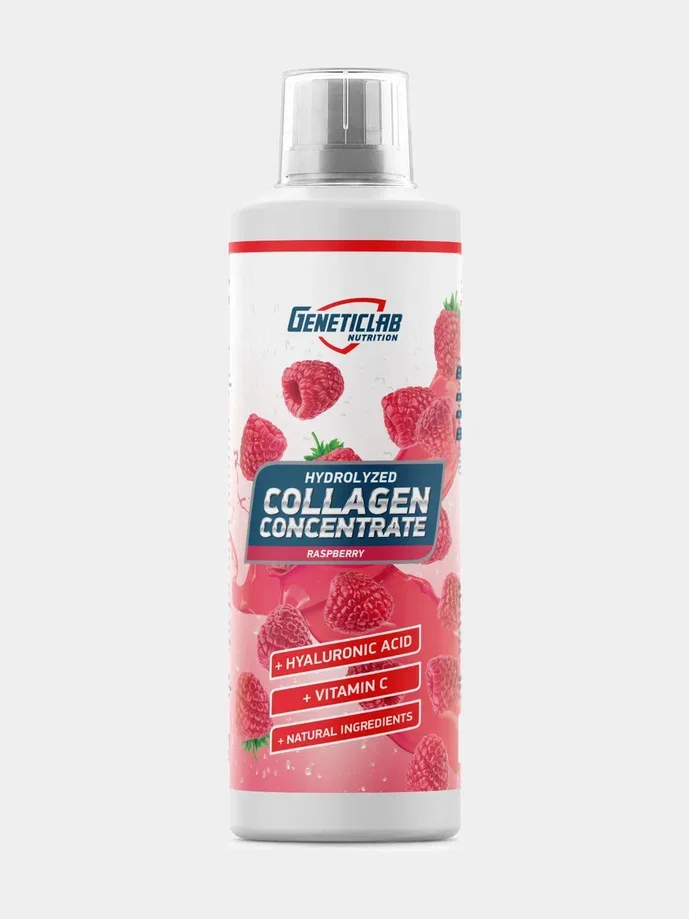 Жидкий коллаген COLLAGEN SUPPORT GeneticLab Nutrition, 500 мл