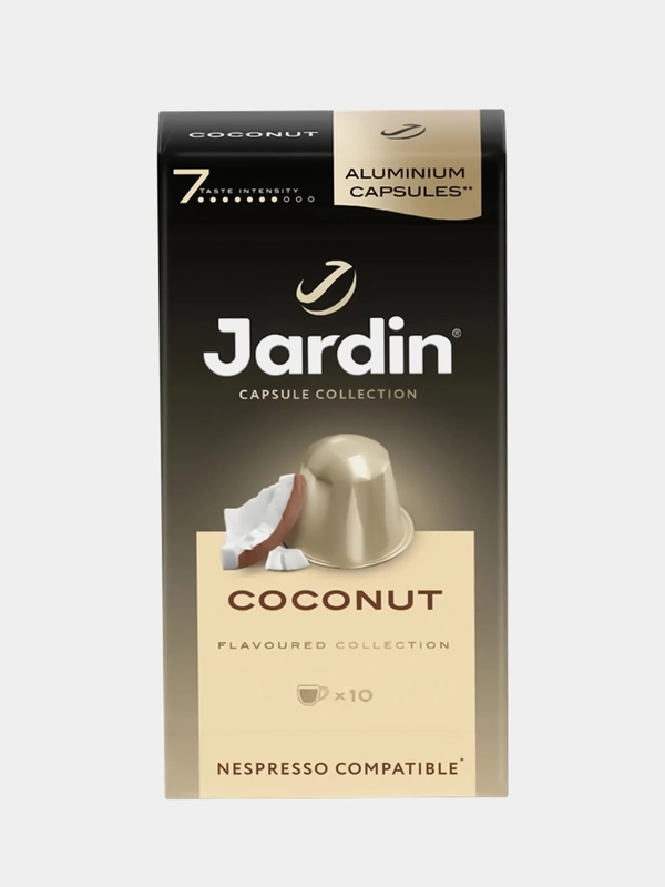 Кофе в капсулах Jardin Coconut, 10 капсул х 5 г
