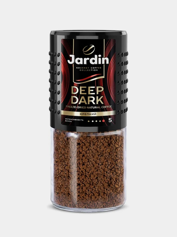 Кофе растворимый Jardin Deep Dark, сублимированный, 180 г