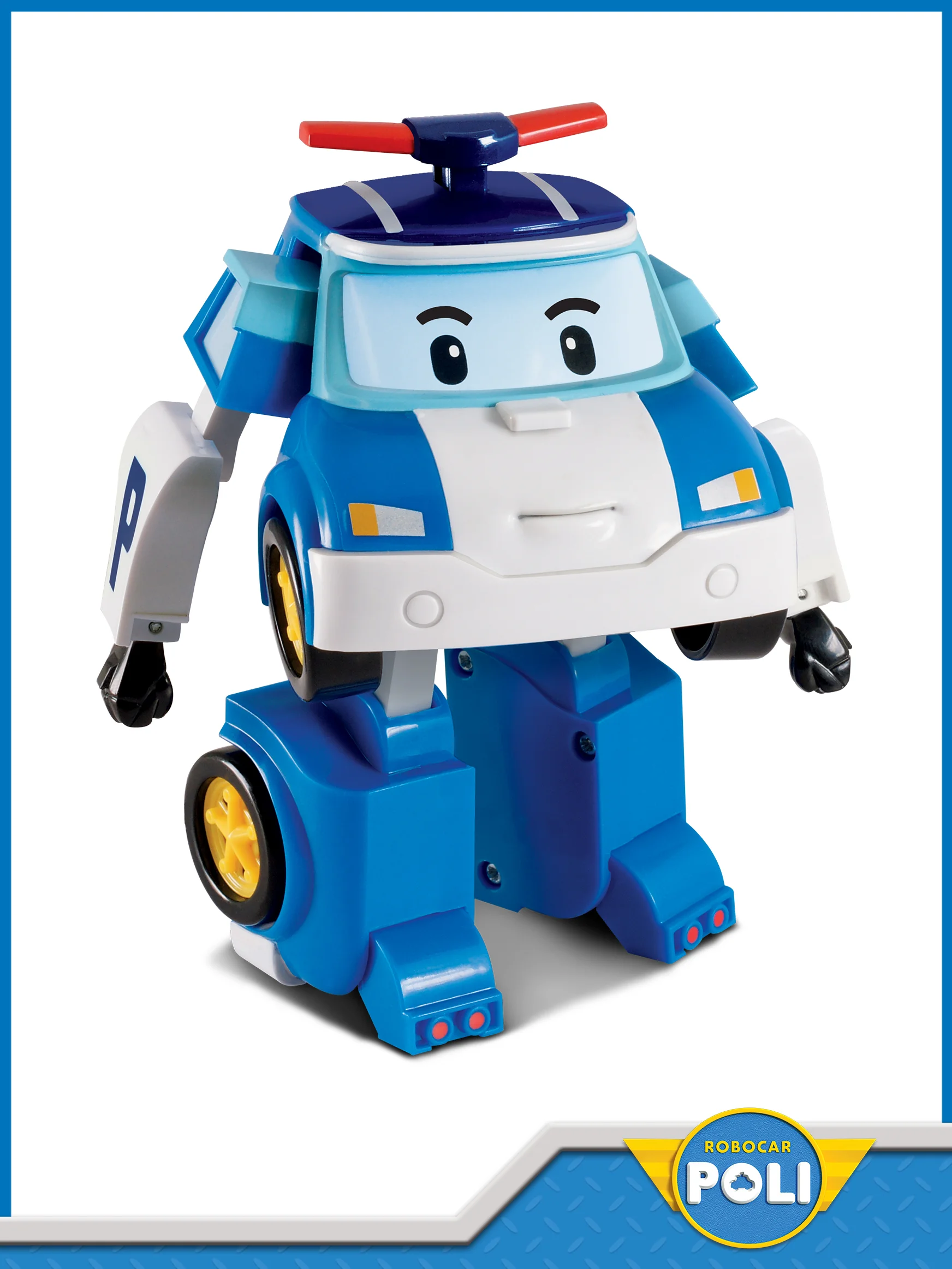 Robocar Poli Робот трансформер Робокар Поли 10 см Поли, MRT-0650