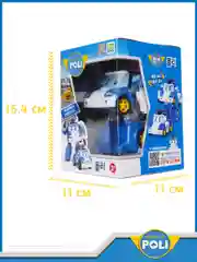 Robocar Poli Робот трансформер Робокар Поли 10 см Поли, MRT-0650
