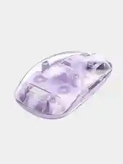Бесшумная беспроводная мышь HOCO GM29 2,4G Krystal Silent в прозрачном корпусе