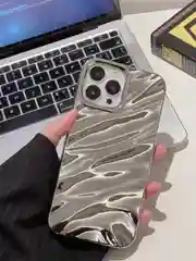 Хром чехол для iPhone 7,8,SE,XR,XS,11,12,13,14,15,Pro,Max,Plus,на айфон,хром,синий, силиконовый