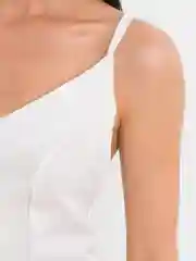 Белый сарафан женский летний на бретельках