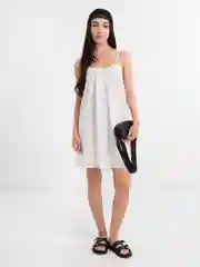 Белый платье легкое, летнее, свобоное