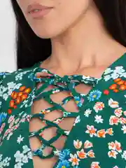 Зеленый платье женское, летнее