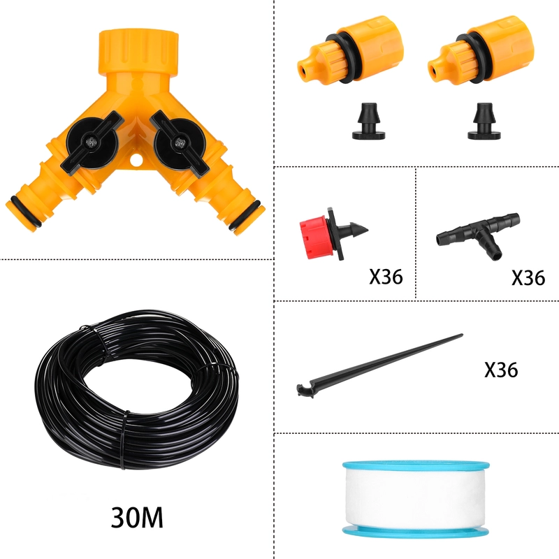 Комплект для капельного полива DEKO DKI30, 30 м, 065-0944
