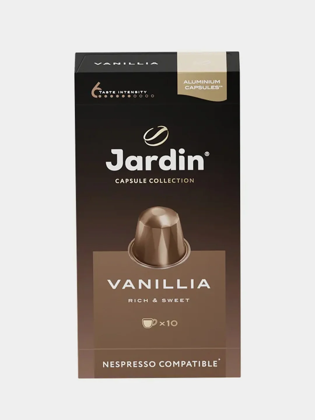 Кофе в капсулах Jardin Vanillia, 10 капсул х 5 г