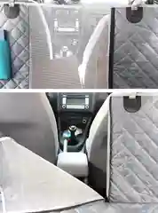 Черный гамак для перевозки собак на заднее сиденье автомобиля, 137 х 150 см