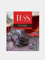 Чай в пакетиках Тess Thyme, черный с добавками, 100 пакетиков х 1,5 г