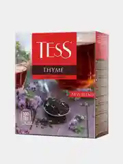 Чай в пакетиках Тess Thyme, черный с добавками, 100 пакетиков х 1,5 г