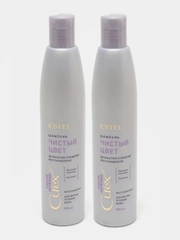 Бессульфатный шампунь 2шт для светлых оттенков волос Estel Professional curex Shampoo