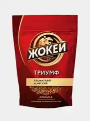 Кофе растворимый ЖОКЕЙ Триумф, сублимированный, 450г
