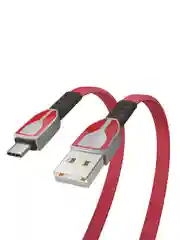 Кабель для зарядки Графика Type-C -USB, 1 м, Быстрая зарядка QC3.0, штекер металл, красный