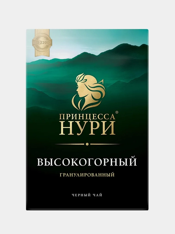 Чай гранулированный Принцесса НУРИ "Высокогорный", черный, 450г